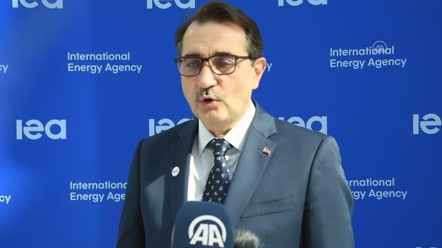 Bakan Dönmez, Uluslararası Enerji Ajansı Bakanlar Toplantısı'na katıldı