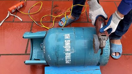 What Can A Used Gas Tank Do? Cook Chinese Food