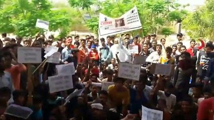 अफसाना को मिले इंसाफ, दो दिन बाद लाडनूं थाने का घेराव