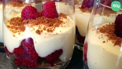 Download Video: Tiramisu framboises et spéculoos