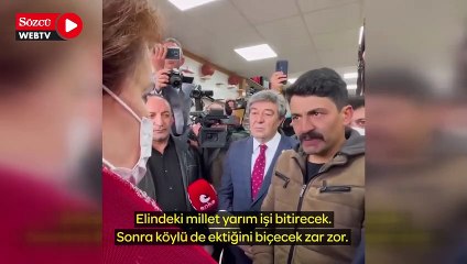 "Köylü milletin efendisiydi, köylü milletin kölesi oldu"