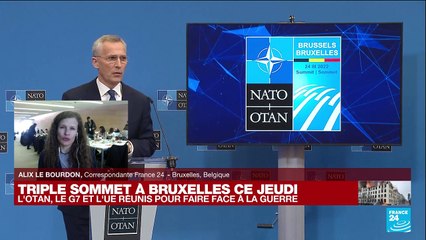 Guerre en Ukraine : l'Otan va renforcer le flanc Est de l'Alliance
