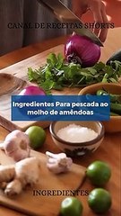 Pescada em Molho de Amêndoas