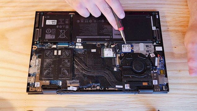 Dell Inspiron 14-7415 SSD Upgrade - How to Replace the M.2 2230 SSD With M.2 2280 SSD - Jody Bruchon