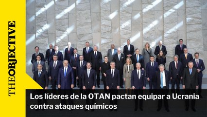 Los líderes de la OTAN pactan equipar a Ucrania contra ataques químicos