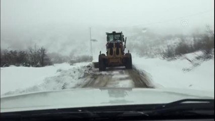 Karla mücadele çalışmaları sürüyor