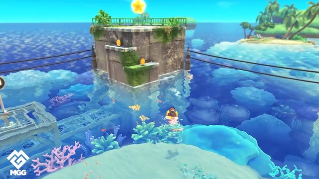 Îles bétonnées Kirby et le monde oublié : Waddle, île au trésor, mouettes... ne rien louper