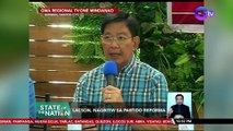 Lacson, nagbitiw sa Partido Reporma | SONA