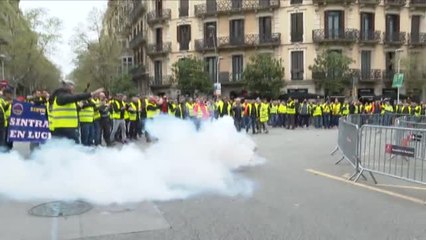 Скачать видео: Aumenta la presión de las protestas de los transportistas