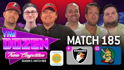 Trivia Tournament Rematch In Pivotal Battle For Crown VII (The Dozen pres. by High Noon, Match 185)