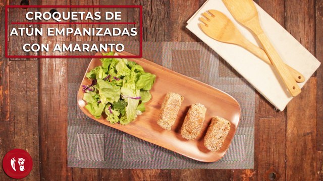 Croquetas de atún empanizadas con amaranto | Receta fácil para Cuaresma | Directo al Paladar México