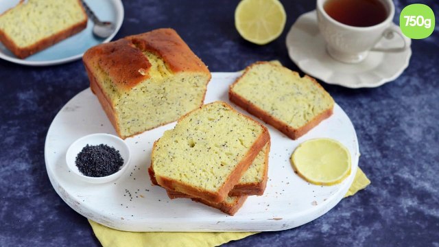 Cake léger au citron et au pavot