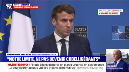 Emmanuel Macron: le président chinois "Xi Jinping désapprouve la guerre en Ukraine"