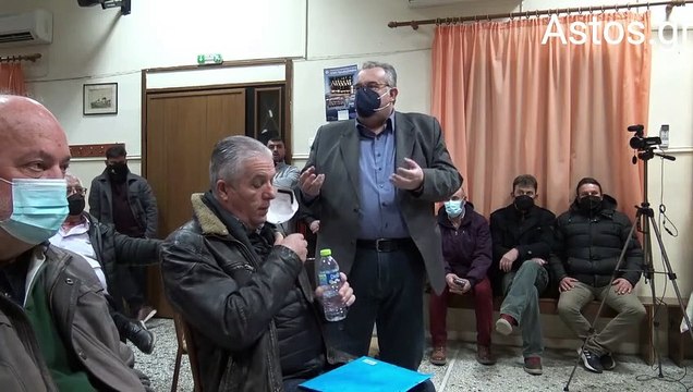 Ο Γιώργος Τσιρώνης Δικηγόρος στην Λαϊκή Συνέλευση του Αγίου Παντελεήμονα