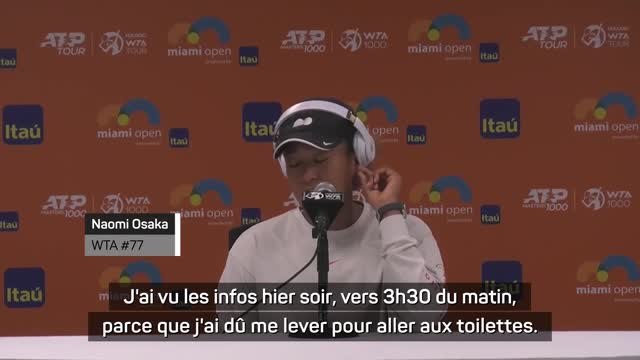 WTA - Osaka sur Barty : Cool de partir au sommet