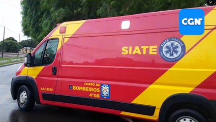 Carros se envolvem em colisão no Santo Onofre e idoso fica ferido