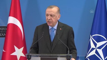 Cumhurbaşkanı Erdoğan: "Savunma sanayimizin önüne bizzat bazı müttefiklerimiz tarafından konan kısıtlamaların artık kaldırılması ortak...