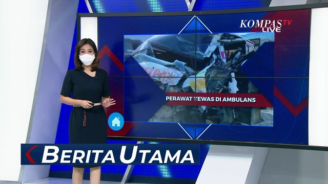 Sopir Ambulans Tak Fokus Hingga Tabrak Truk dan Sebabkan 1 Perawat Meninggal!