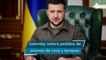 Volodimir Zelensky pide a OTAN "ayuda militar sin restricciones"