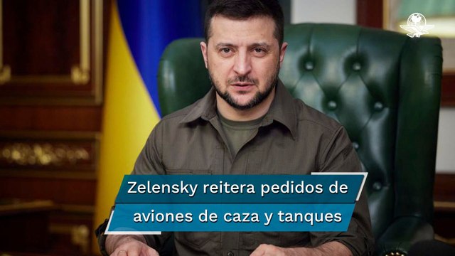 Volodimir Zelensky pide a OTAN ayuda militar sin restricciones