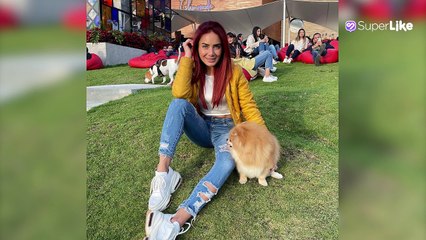 Johanna Fadul bajó hasta el piso al ritmo de Anitta en el gimnasio