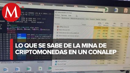 Alumnos del Conalep minaron 1 millón de pesos en criptomonedas