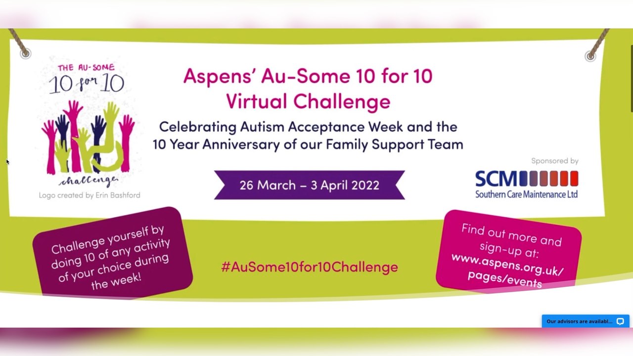 Pembury charity prepares for sponsored 10k walk for Autism Acceptance Week