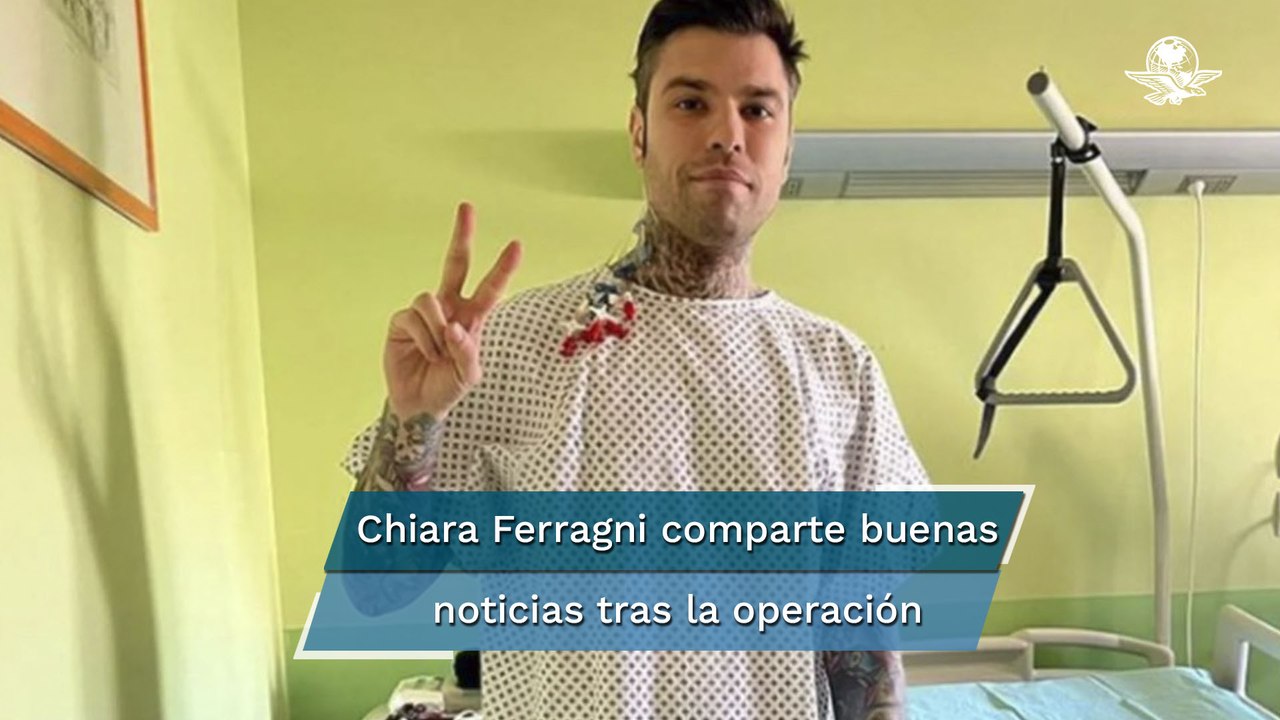 El rapero Fedez se somete a 6 horas de cirugía,...