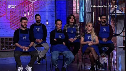 Master Chef - Η αντίδραση της μπλε ομάδας για τον Μπόμπαινα