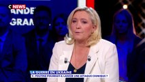Marine Le Pen sur les possibles armes chimiques de la Russie : «Je n'ai confiance que dans les services de renseignements français»