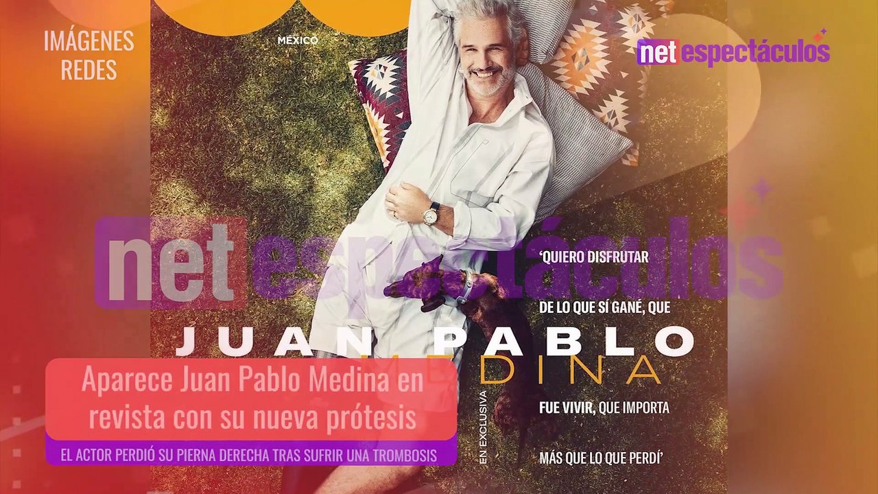 Juan Pablo Medina reaparece y habla de la amputación de una de sus piernas