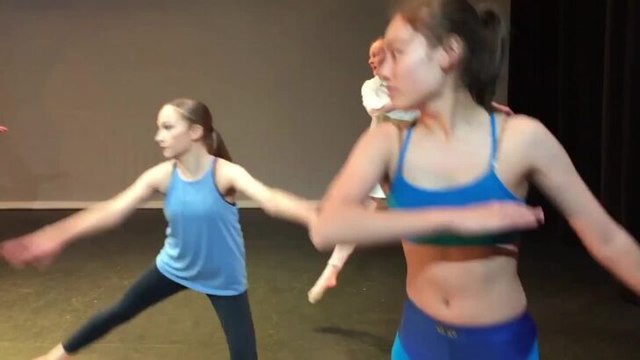 WARRNAMBOOL STANDARD Melissa's dance elements end of year rehearsal