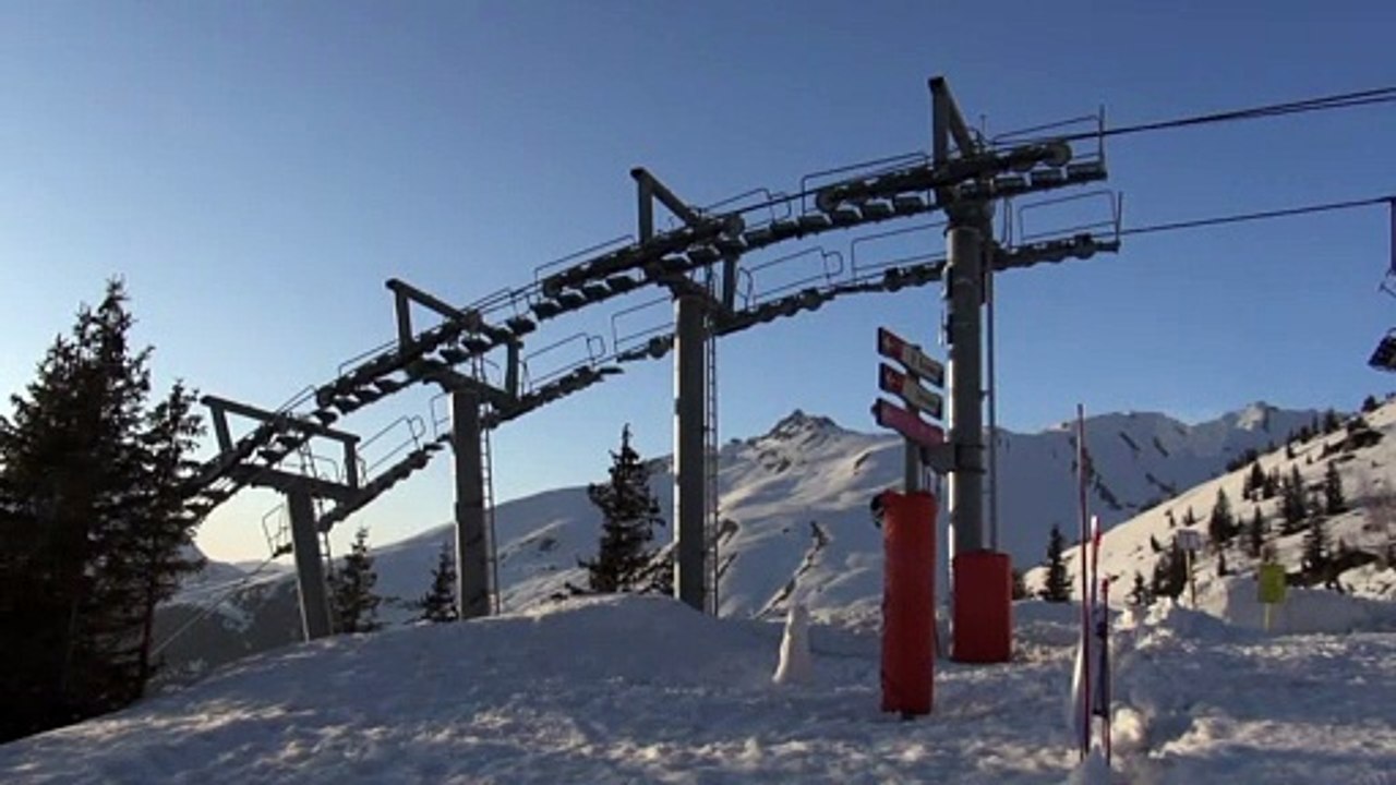 Sur la route du col