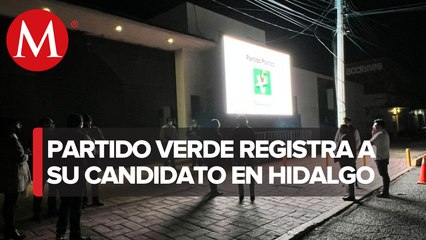 Registra PVEM a José Luis Lima como candidato a gobernador de Hidalgo