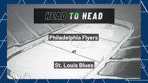 Philadelphia Flyers At St. Louis Blues: Puck Line, March 24, 2022