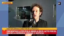 Presentan la película Abuela en el acto por el Día de la Memoria Verdad y Justicia