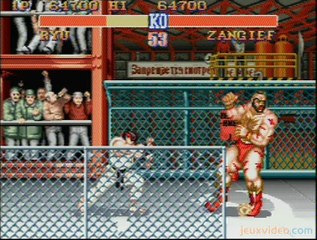 Street Fighter II : Mode Solo