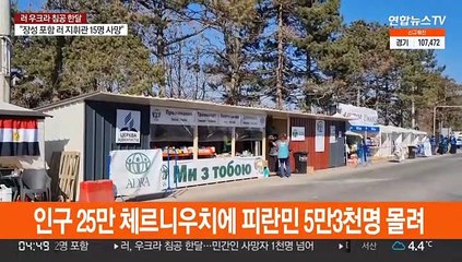 우크라 서부 체르니우치도 긴장감…일상이 된 공습경보 사이렌