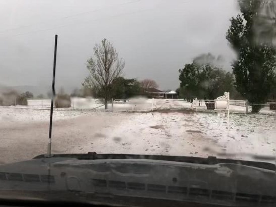 The Land - hailstorm 2
