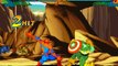 Marvel Super Heroes Vs Street Fighter : Captain American Vs Spiderman !