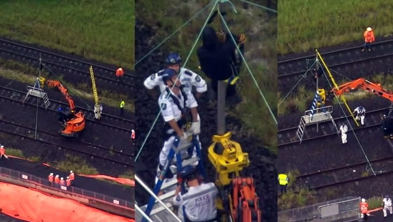 Two German climate protestors deported after blocking freight traffic