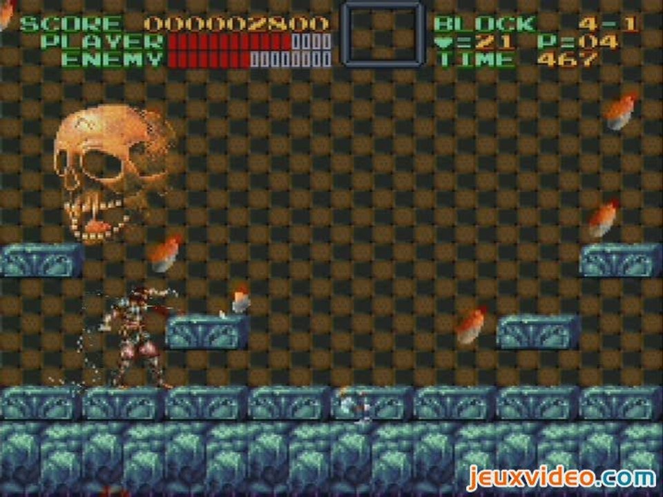 Super Castlevania IV : 3. Sueurs froides