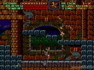 Super Castlevania IV : Niveau 1