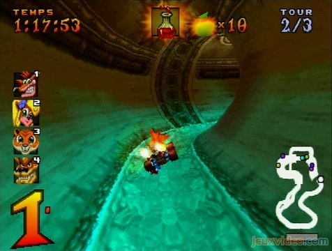 Crash Team Racing : 1/2 : Circuit des égouts