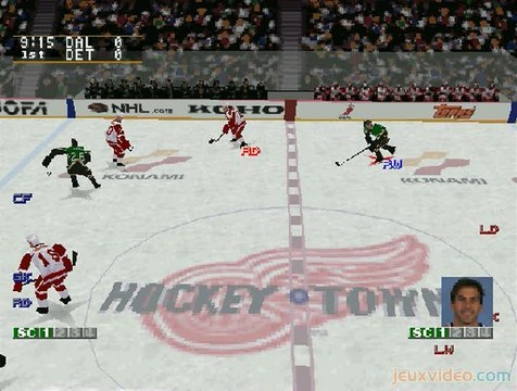 NHL : Blades of Steel 2000 : Dallas VS Detroit