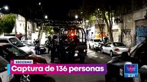 SSC detiene a 136 personas en ocho días: Omar García Harfuch