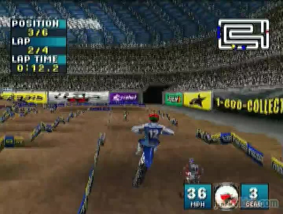 Jeremy McGrath Supercross 2000 : Connaissez-vous le moto-bowling ?