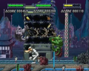 Rampage Through Time : Quand on arrive en ville !