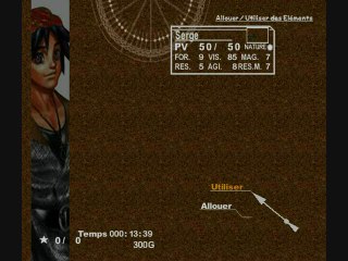 Chrono Cross : Interface de gameplay