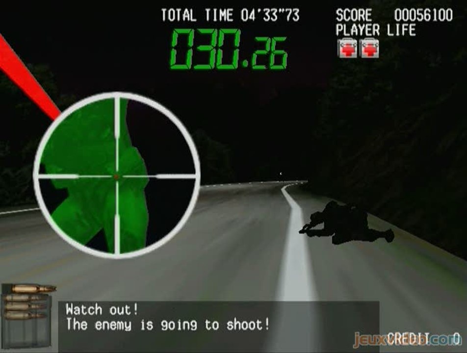 Silent Scope : Il fait un peu sombre...